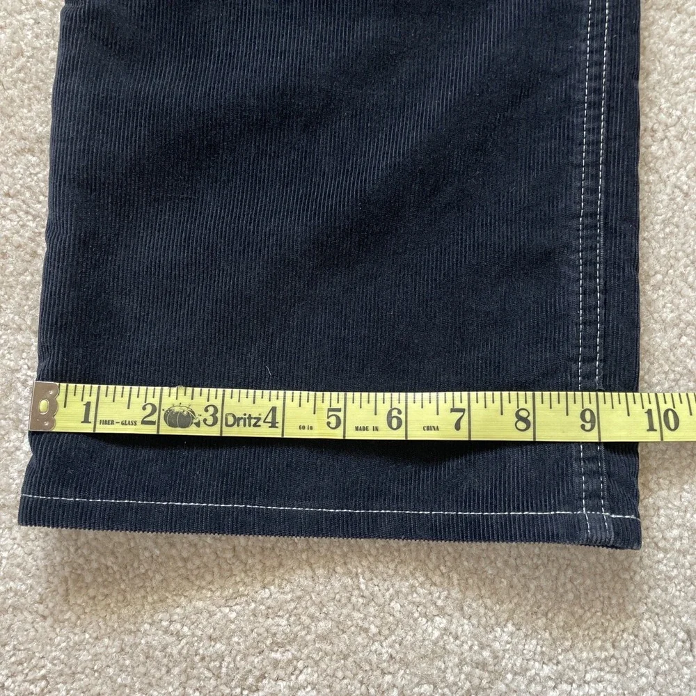 VTG Marc Jacobs Made in Italy Black Corduroy Pants Gibo SpA Men's US 38 RARE Y2K
